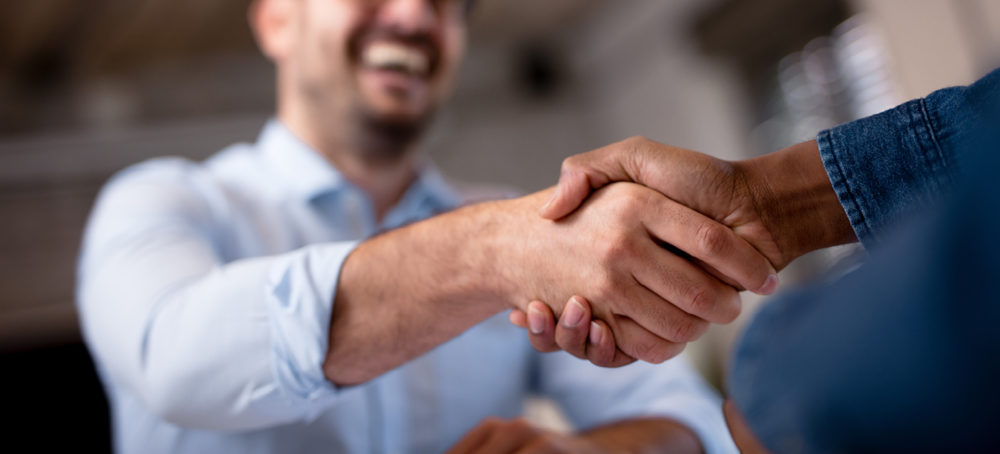 Picture of hand shake