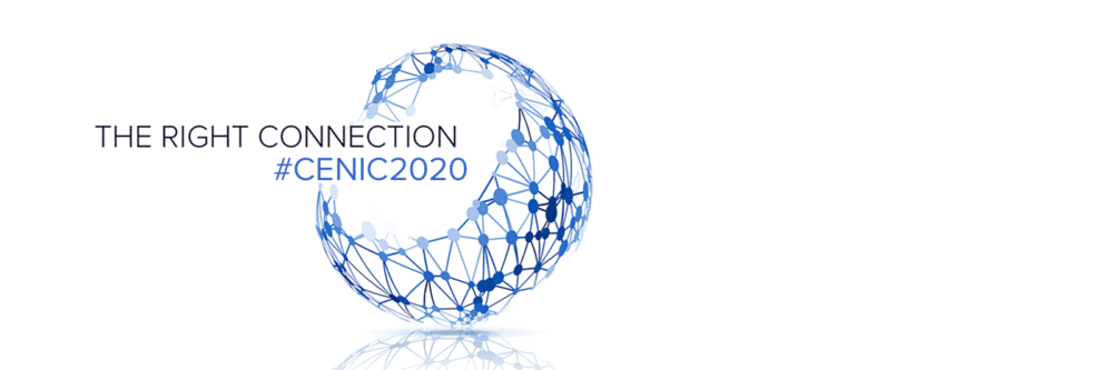 The Right Connection: CENIC 2020 logo