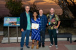 [Cover photo caption (left to right): Joe Bengfort, CIO, UCSF with UC Tech Larry L. Sautter Award winner project team members,  Lakshmi Radhakrishnan, Boris Oskotsky, and Gundolf Schenk]