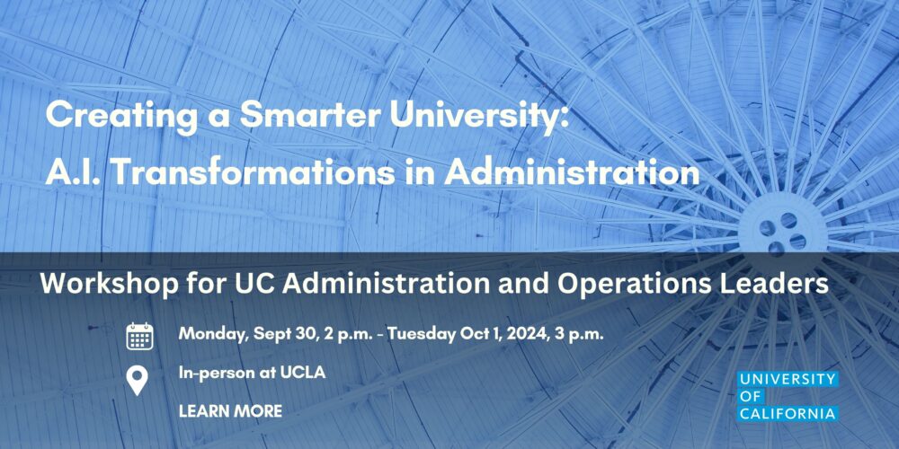 Creating a Smarter University: A.I. Transformations in Administration